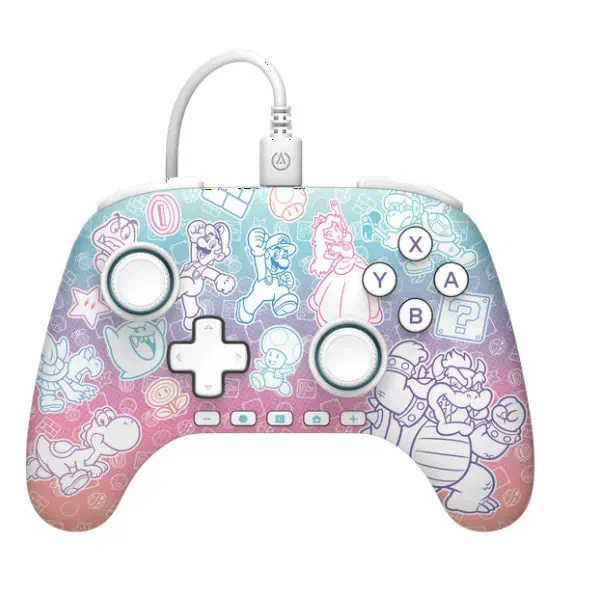 Cozy gaming controller with colorful characters, perfect for gamer gift ideas 2026.