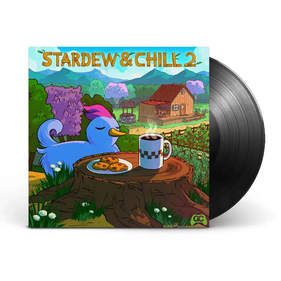 Cozy game cover featuring Stardew & Chile 2 with a scenic farm background and relaxing atmosphere.