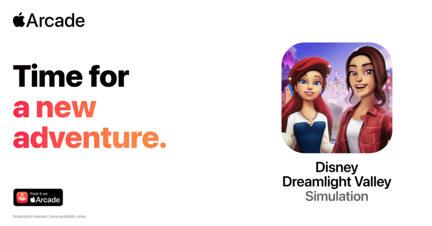 Disney Dreamlight Valley gameplay on Apple Arcade with no microtransactions.
